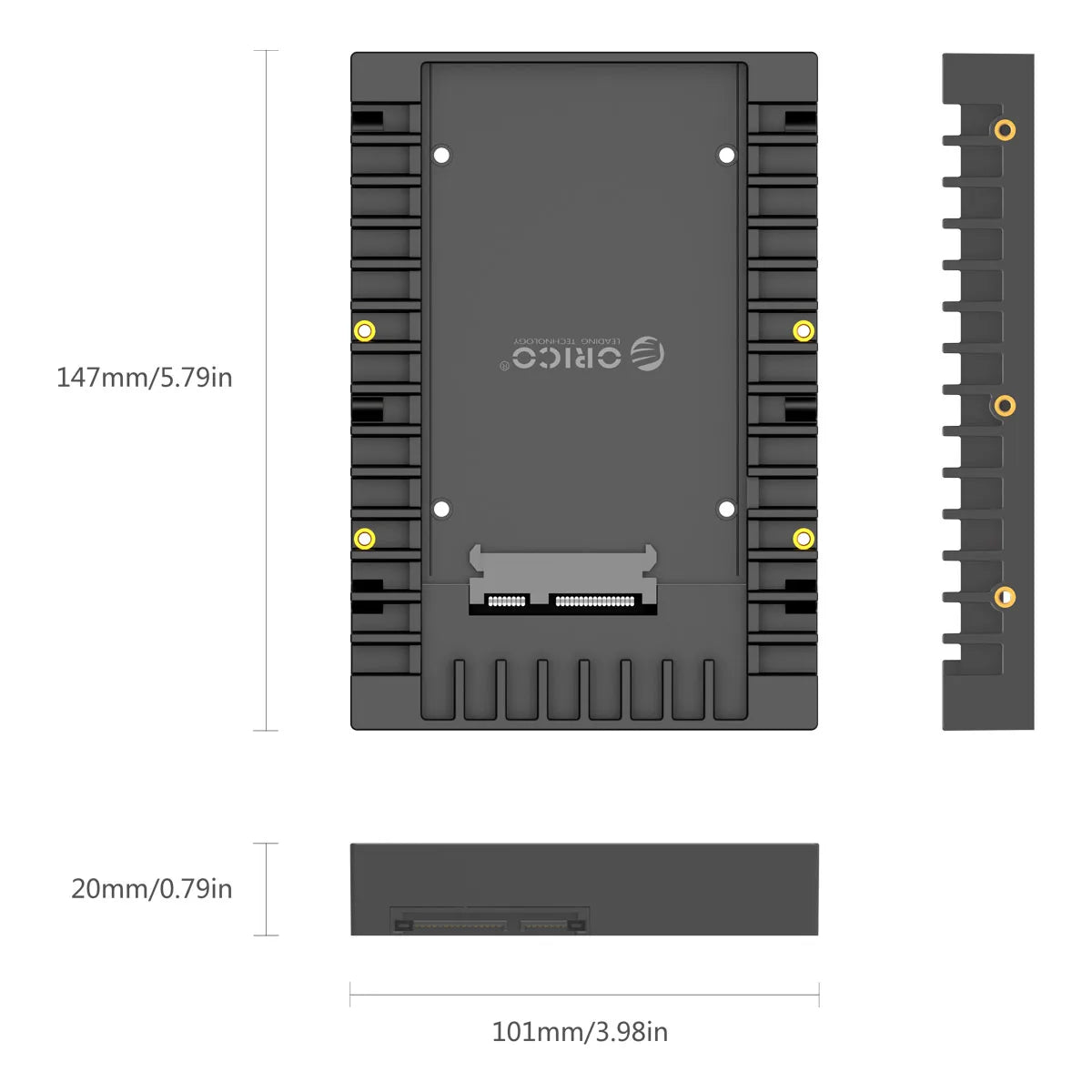 ORICO Internal 3.5" SATA HDD/SSD Mounting Bracket Caddy Tray