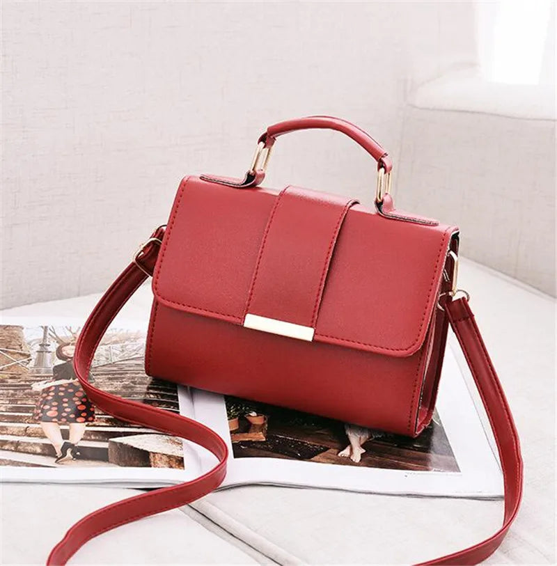 Luxury Solid Flap Crossbody