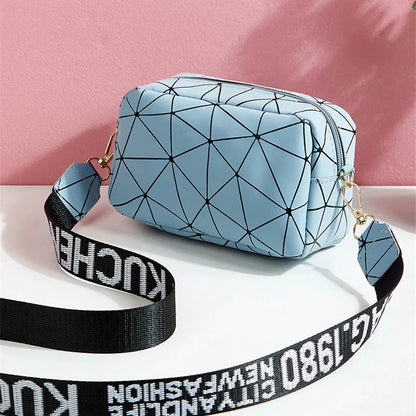 Luxury Geometric Flap Crossbody