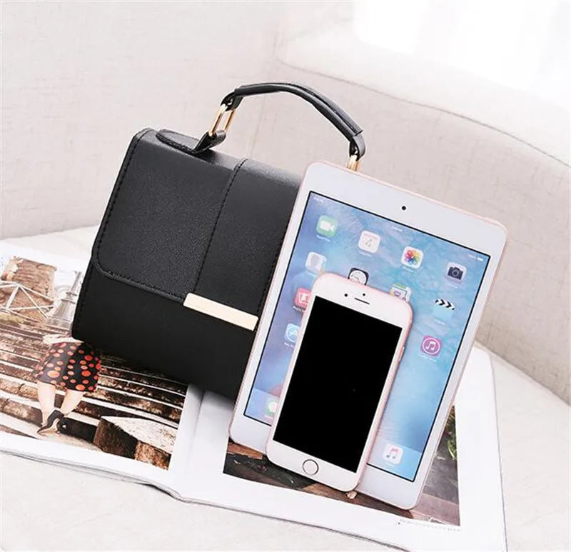 Luxury Solid Flap Crossbody