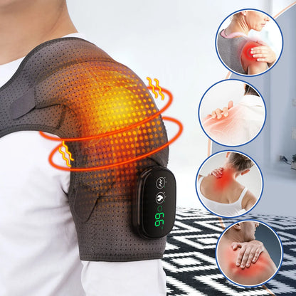 Heated Joint Massager Brace for Shoulder Knee Elbow