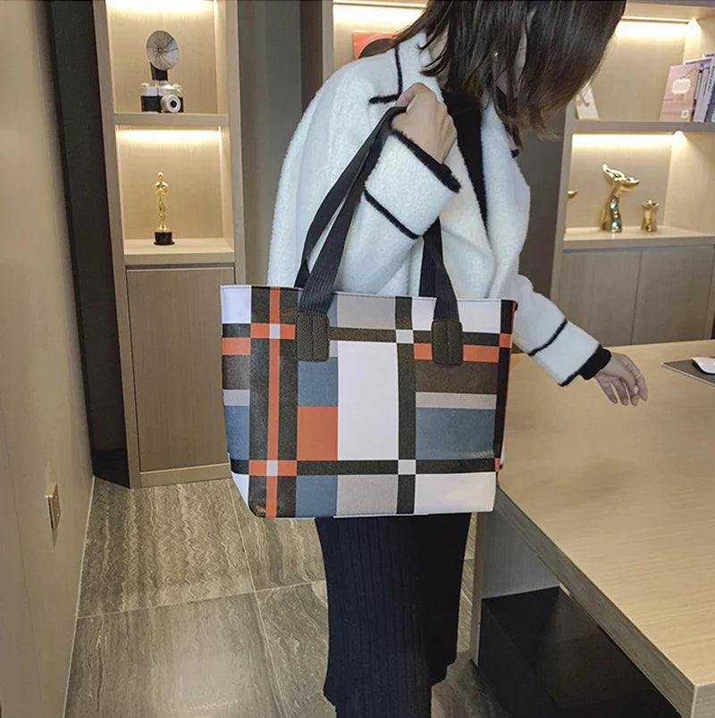 Luxury Large PU Leather Tote