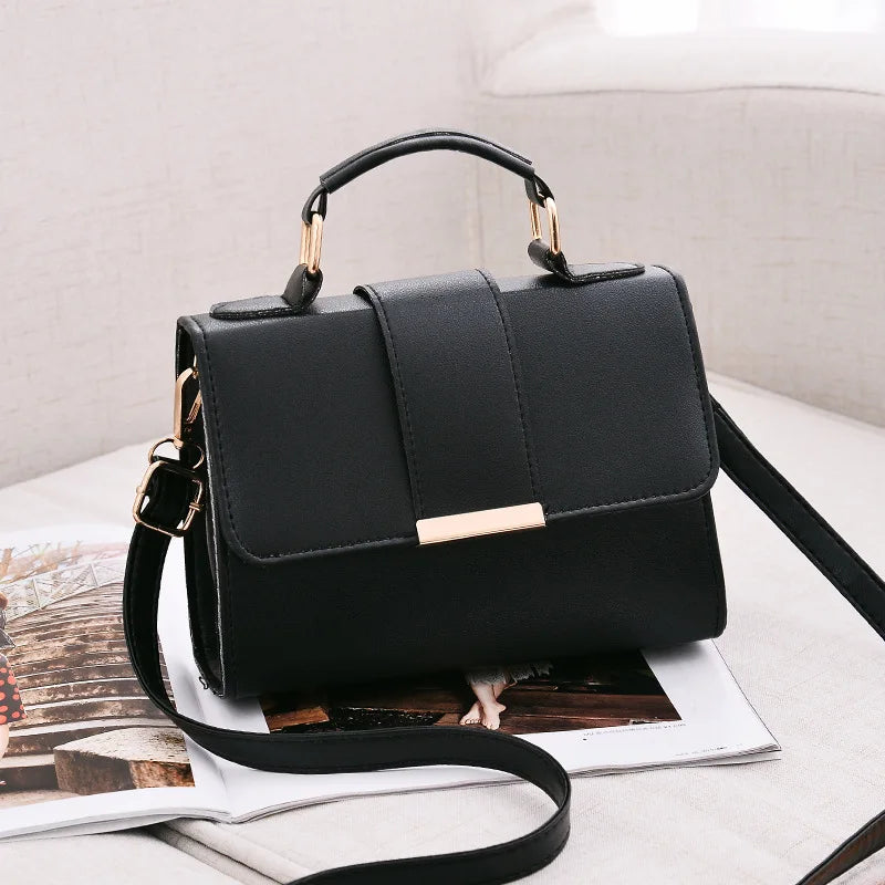 Luxury Solid Flap Crossbody