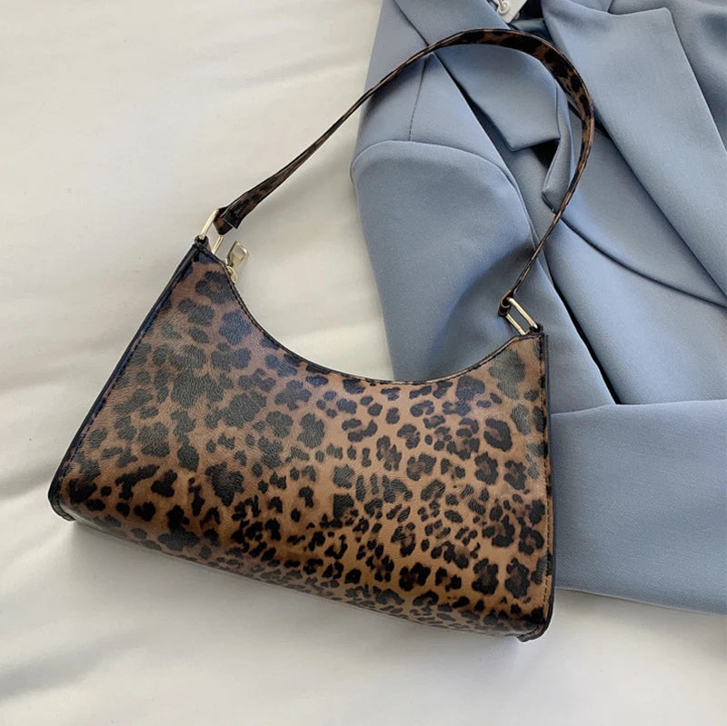 Luxury Zebra Print Underarm Bag