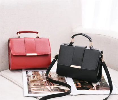 Luxury Solid Flap Crossbody