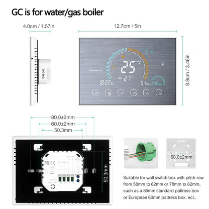 Smart Wi-Fi Thermostat - Programmable Digital Temperature Controller