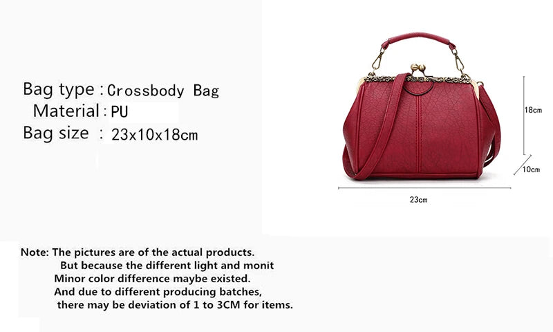 Luxury Vintage Alligator Kiss-Lock Bag