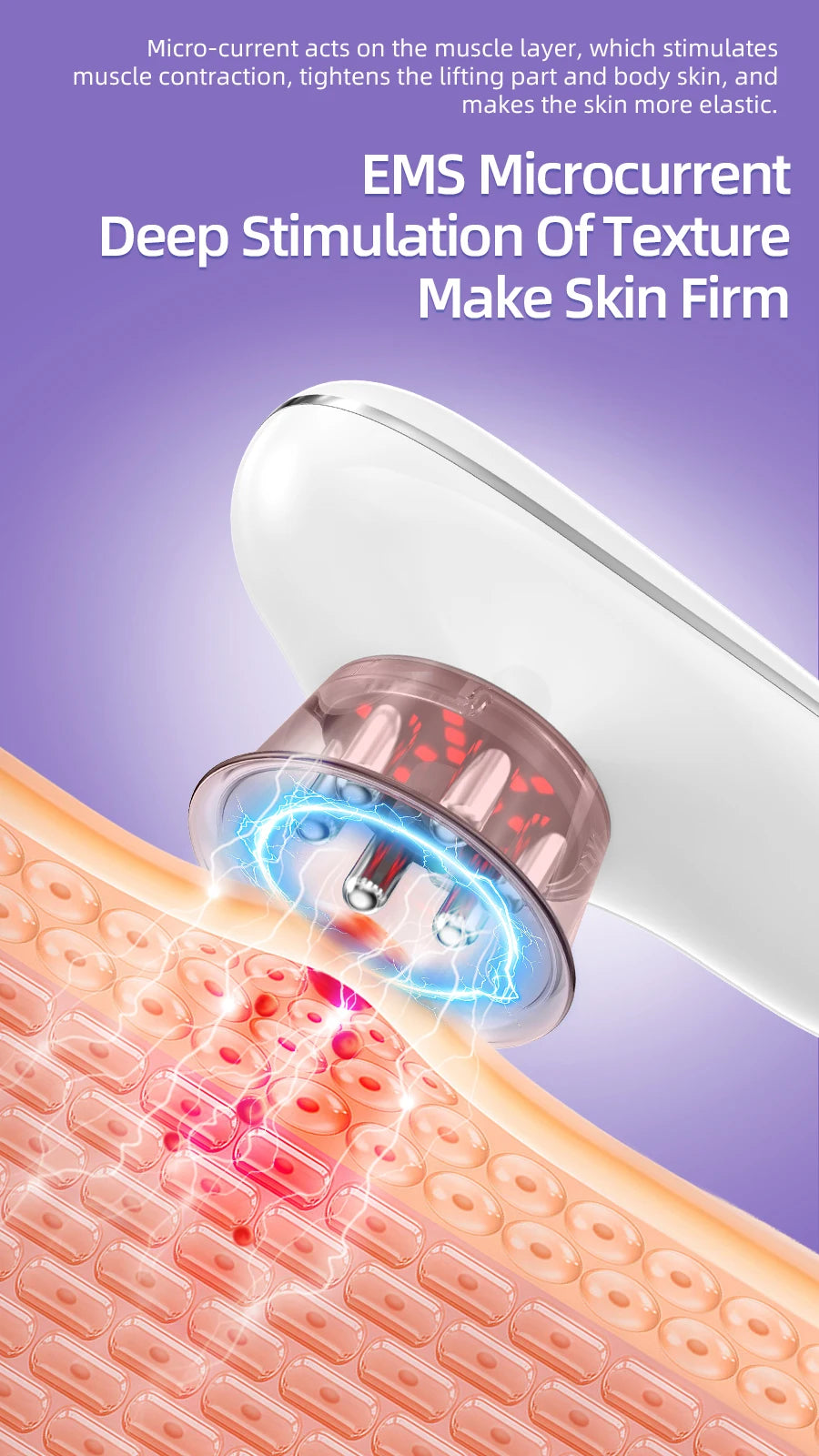5-in-1 Body Sculpting & Anti-Cellulite Massage Machine for Face and Body
