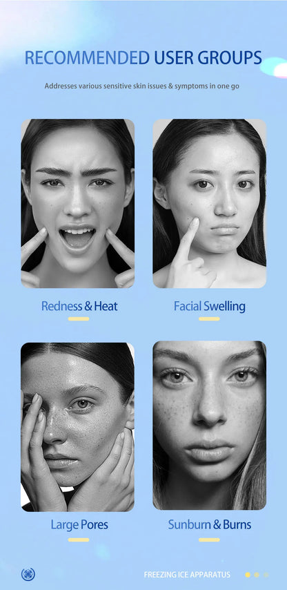 Facial Ice Cooling Hammer for Skin Tightening and Pore Reduction