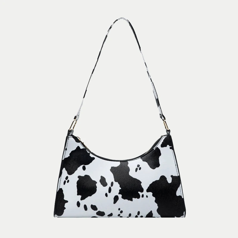 Luxury Zebra Print Underarm Bag