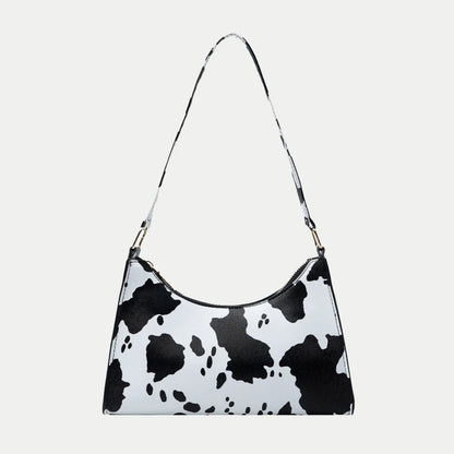 Luxury Zebra Print Underarm Bag