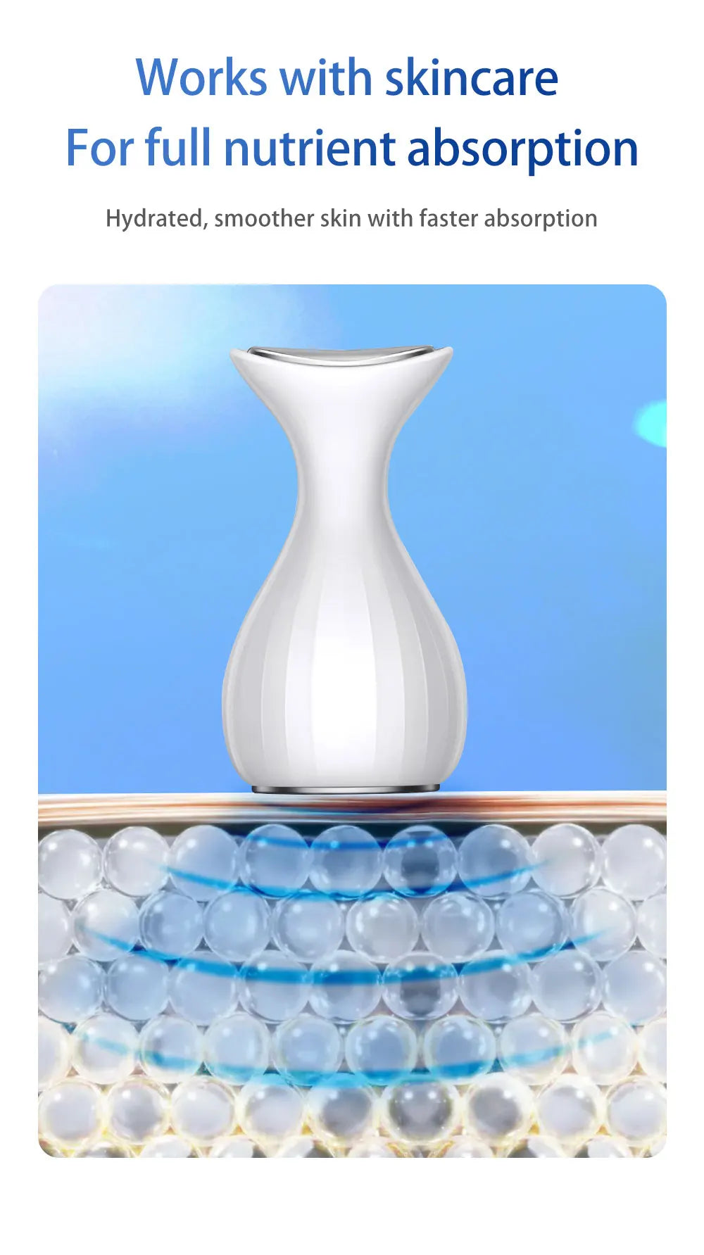 Facial Ice Cooling Hammer for Skin Tightening and Pore Reduction - 12