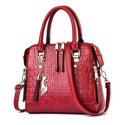 Luxury Crocodile Pattern Tote