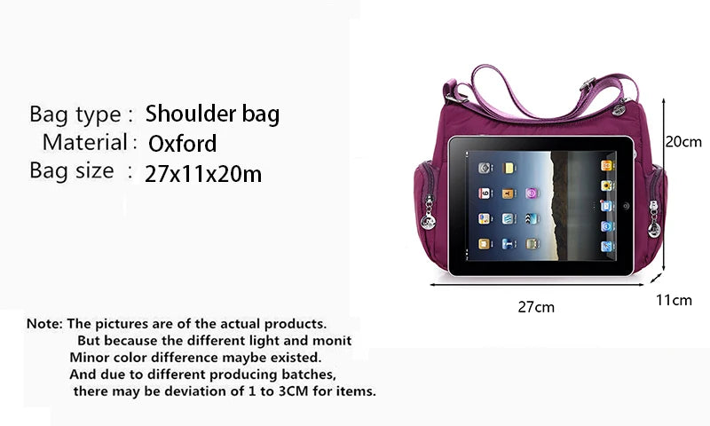 Luxury Waterproof Oxford Tote