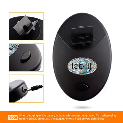Electric Nail Polish & Tattoo Ink Bottle Shaker
