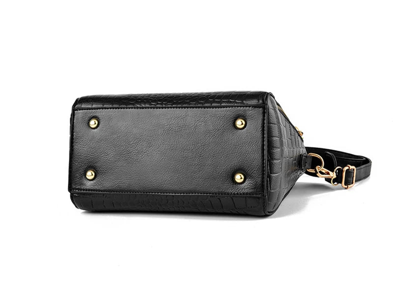 Luxury Crocodile Pattern Tote