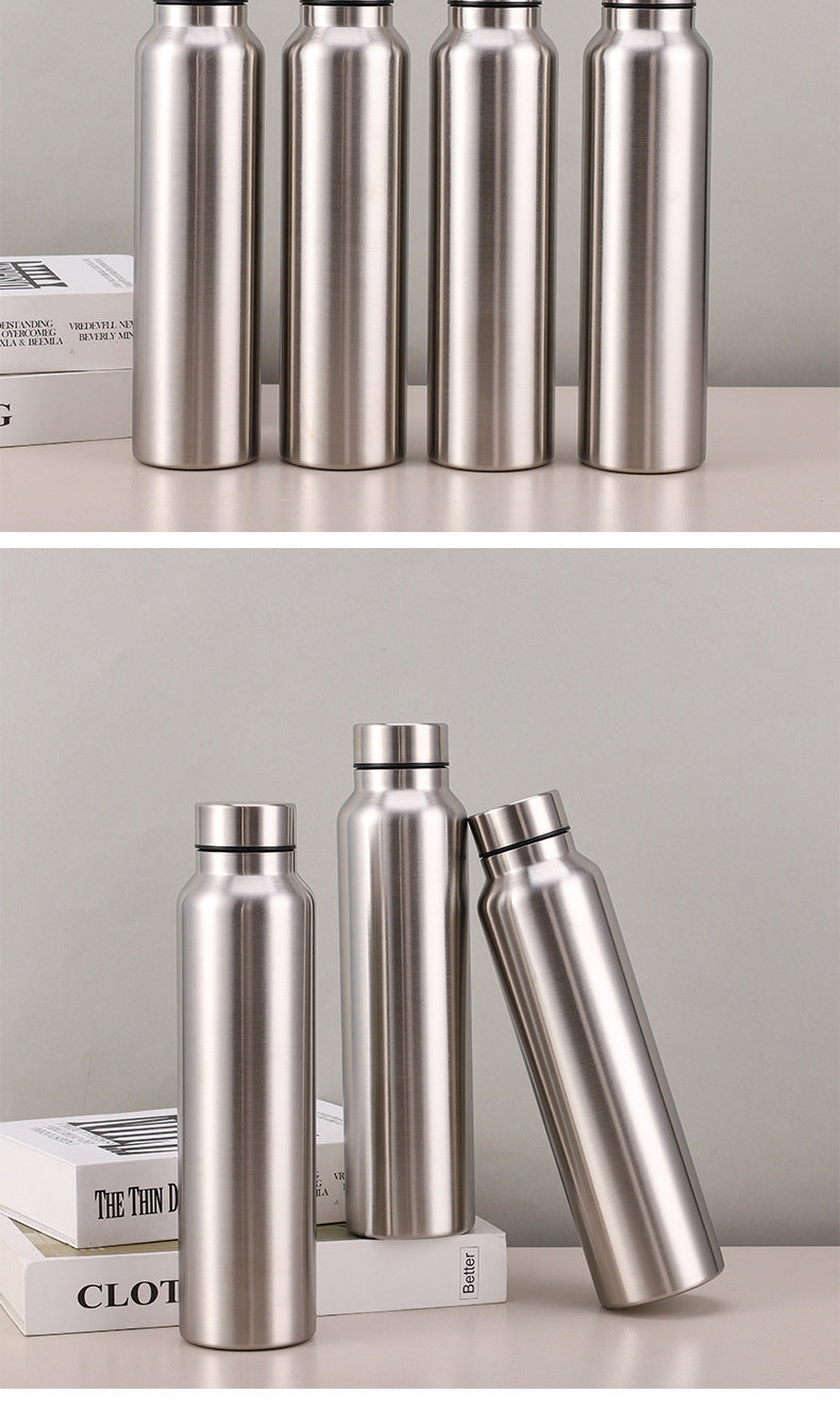 1000ml Insulated Stainless Steel Sports Water Bottle - Leakproof Metal Flask