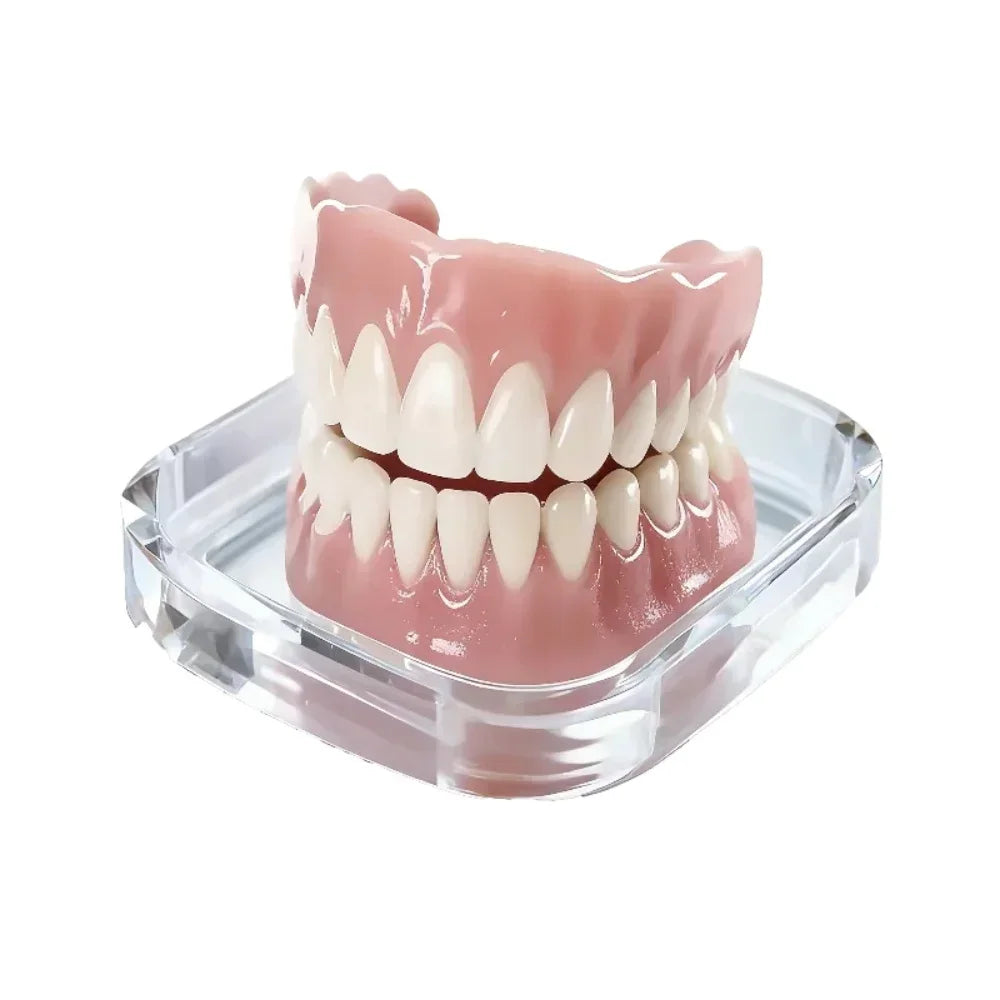 Instant Smile Cosmetic Dentures - Natural Looking Upper & Lower Teeth Veneers - 5