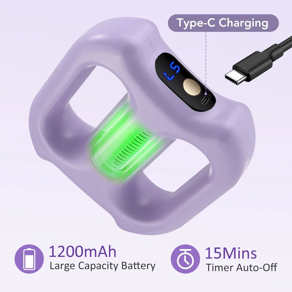 Electric Vibration Fascia Ring for Body Shaping and Deep Tissue Massage