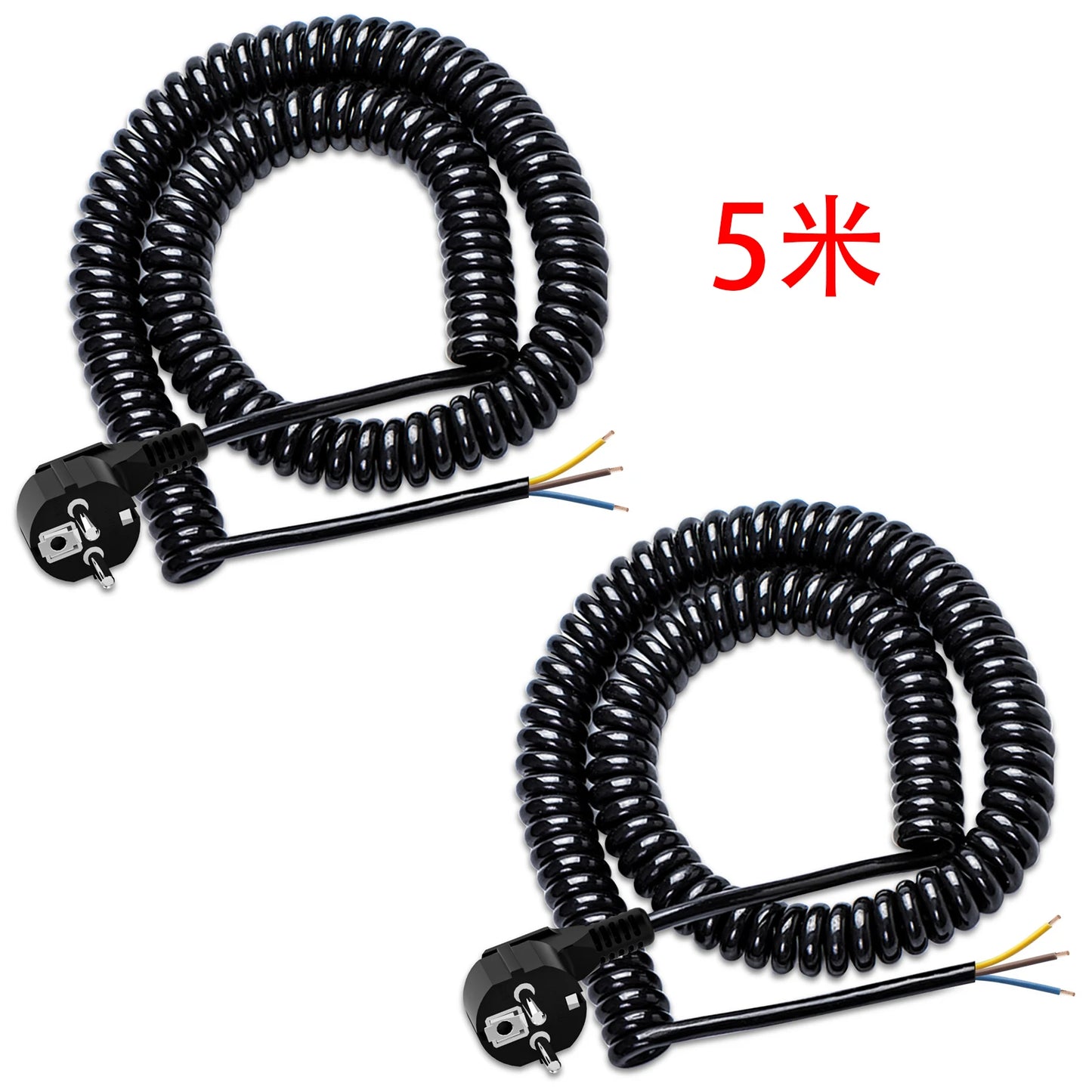 European Standard Power Extension Cord - 16A 2500W Heavy Duty AC Cable