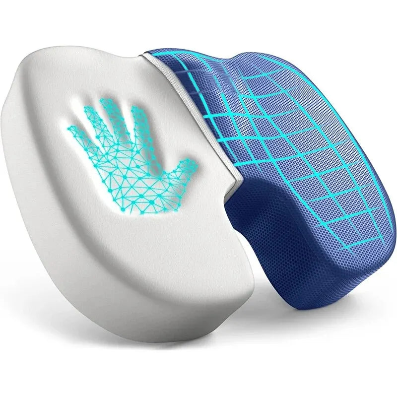 Ergonomic Memory Foam Seat Cushion for Tailbone & Back Pain Relief - 9