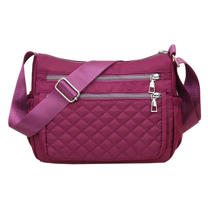 Luxury Nylon Travel Messenger Bag