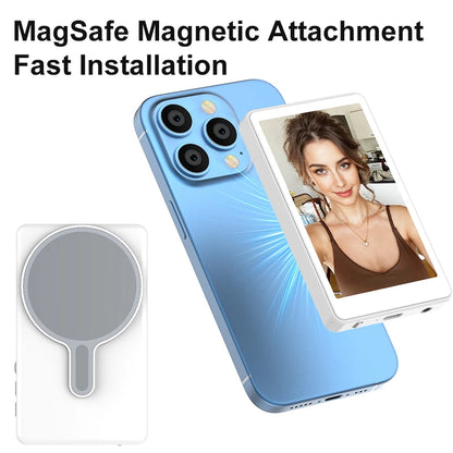 Magnetic Phone Monitor: HD Wireless External Screen for Selfie & Vlogging