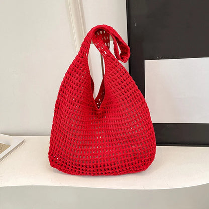 Luxury Bohemian Crochet Tote