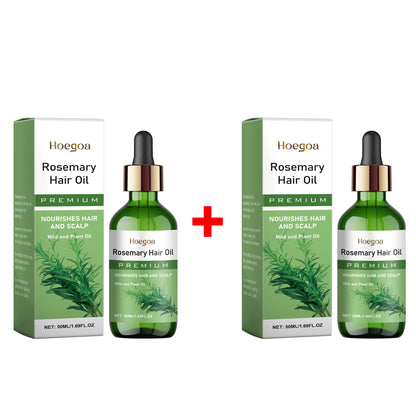 Rosemary Hair Growth Oil - Natural Scalp Nourishing & Hair Thickening Serum