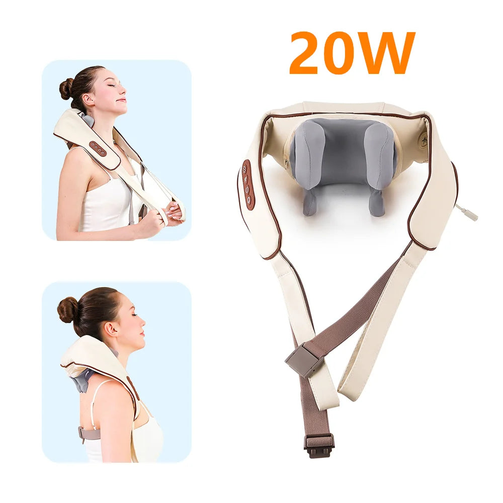 Brushless Neck & Shoulder Massager for Deep Trapezius Relief - 52