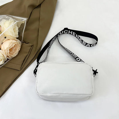 Luxury Quilted Nylon Crossbody Bag