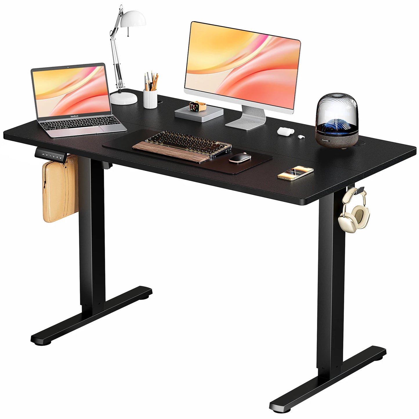 Electric Standing Desk - Ergonomic Height Adjustable Sit Stand Workstation