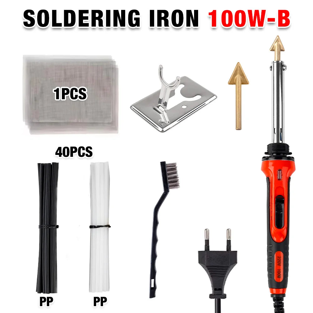 50W/100W Plastic Welder & Leather Smoothing Iron for Bumper Repair