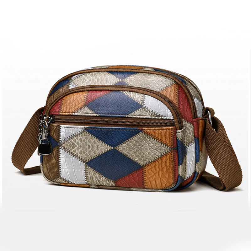 Luxury Vintage PU Shoulder Bag
