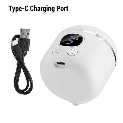 Automatic Electric Nail Clipper with LED Magnifier & Nail Polisher