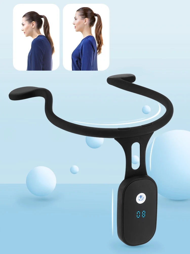 Smart Posture Corrector with LCD Display - Intelligent Back Alignment & Vibration - 25