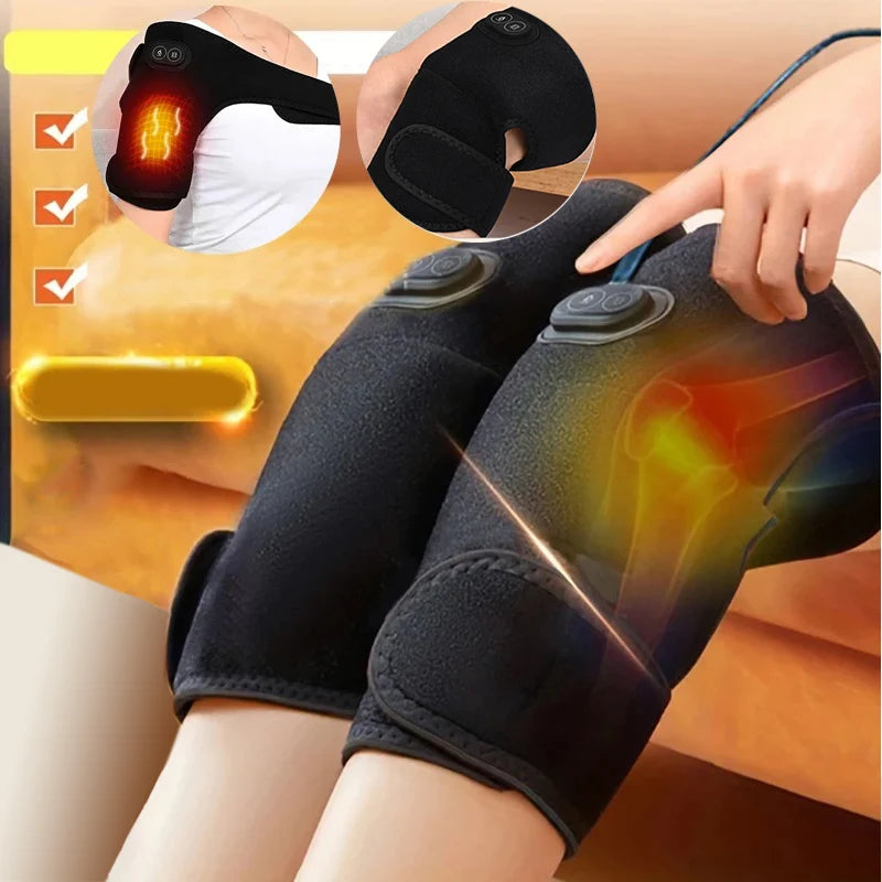 Heated Shoulder & Knee Massage Brace - Graphene Pain Relief