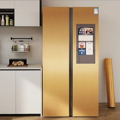 Self-Adhesive Gold Brushed Peel & Stick Wallpaper