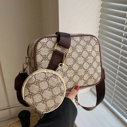 Trendy Plaid Crossbody