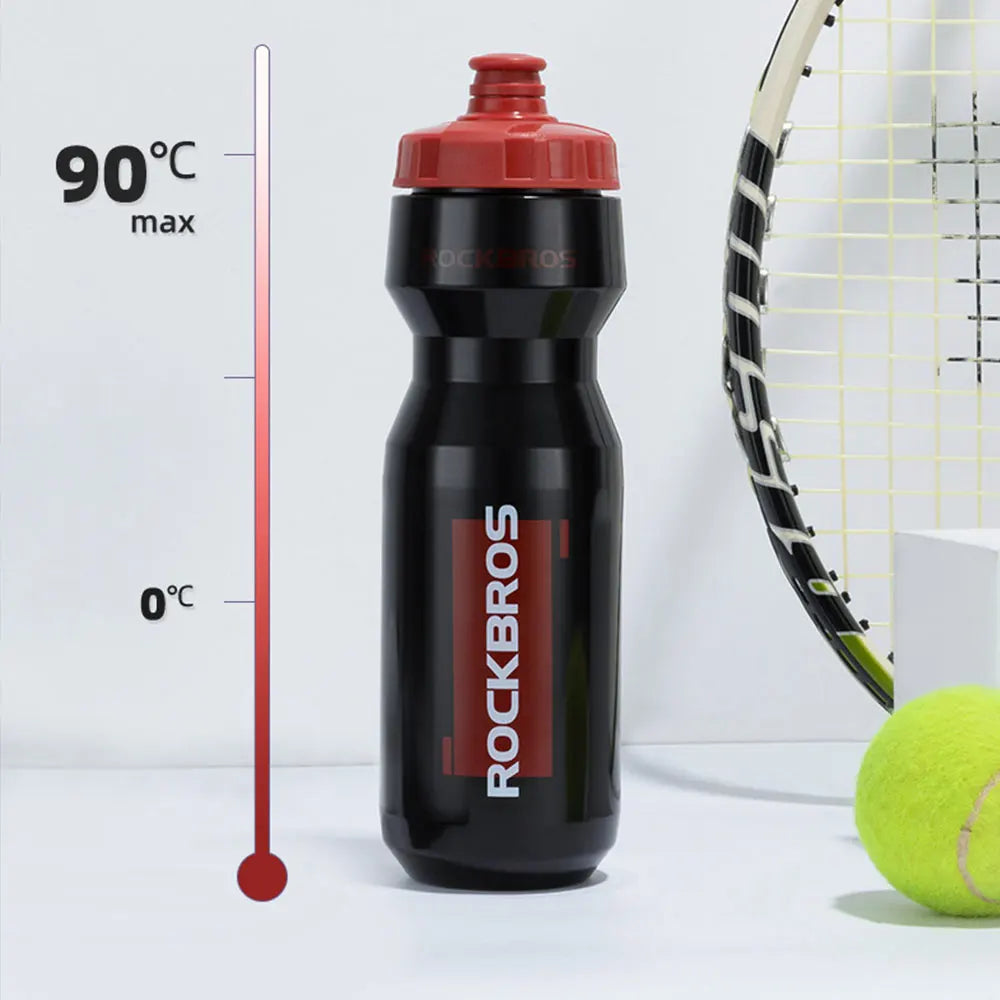 ROCKBROS 750ml Cycling Water Bottle and Cage Set – Lightweight & Durable
