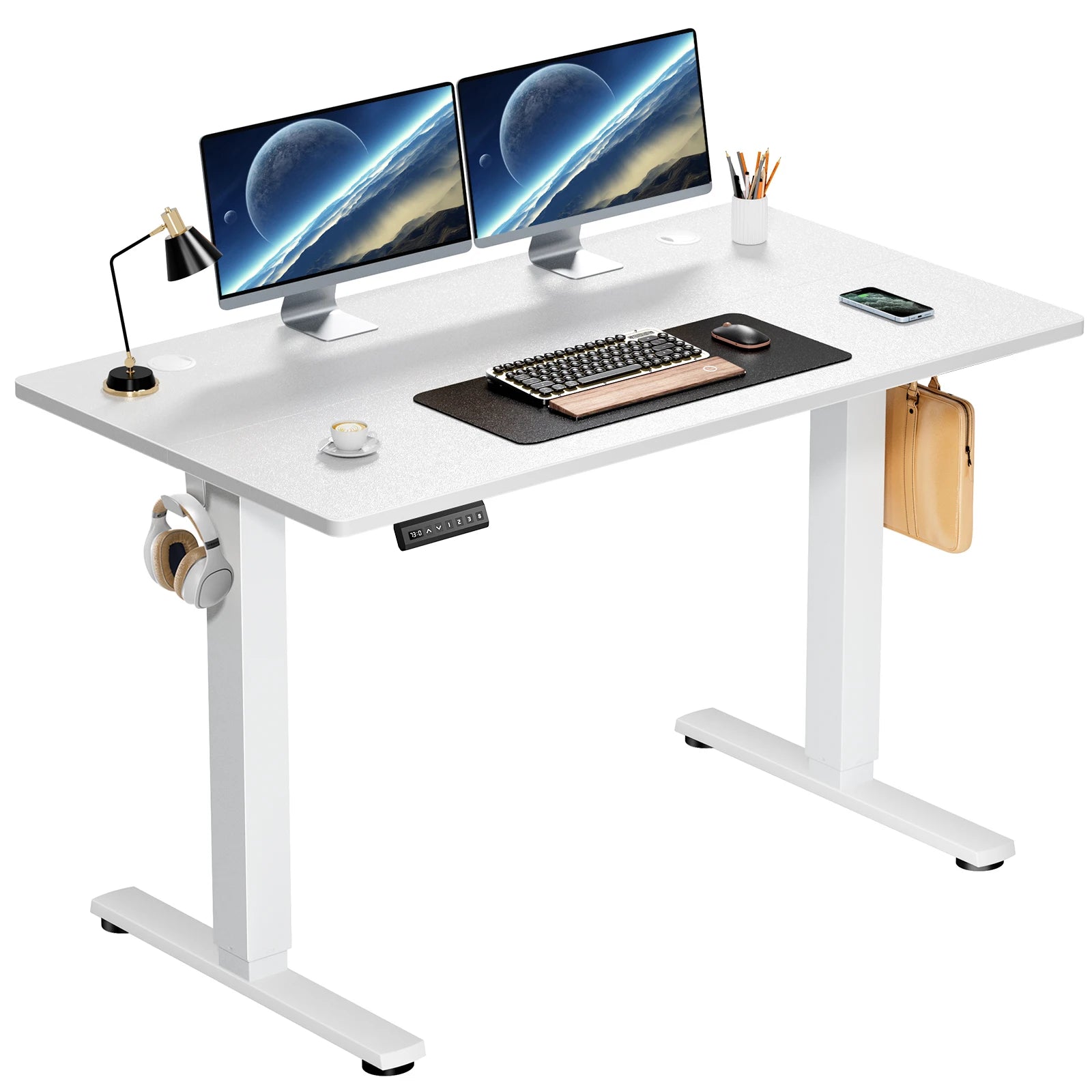Electric Standing Desk 40x24 Height Adjustable Sit-Stand Computer Table - 18