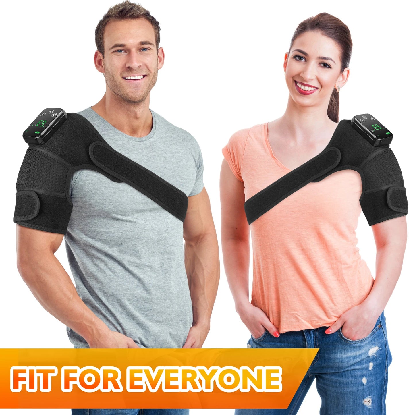 3-in-1 Heated Knee Shoulder Elbow Massager with Vibration