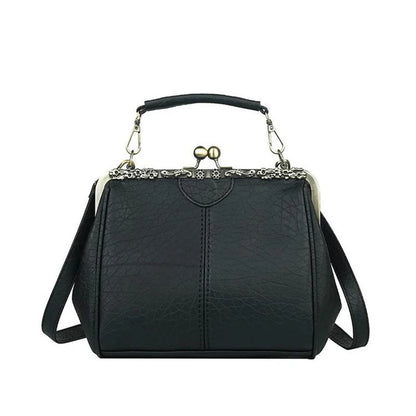 Luxury Vintage Alligator Kiss-Lock Bag