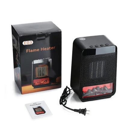 Portable PTC Ceramic Electric Space Heater with LED Display and Timer