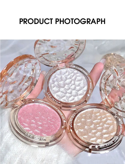 Shimmer Glow Highlighter & Contour Palette - Long-Lasting Radiant Finish