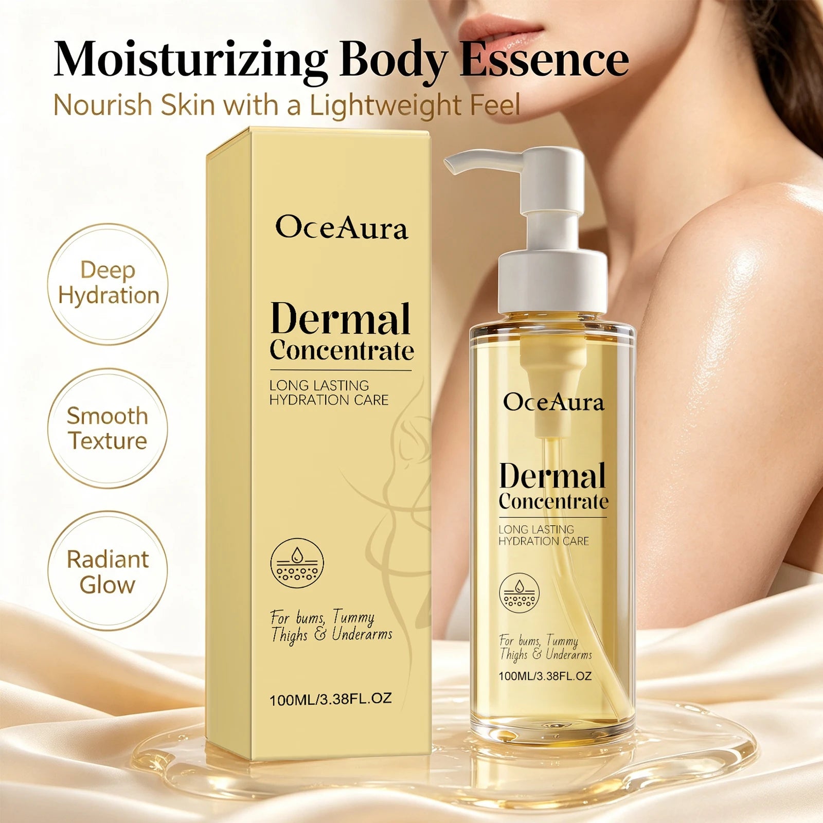 Moisturizing Body Essence Serum for Smooth Bright & Hydrated Skin - 2