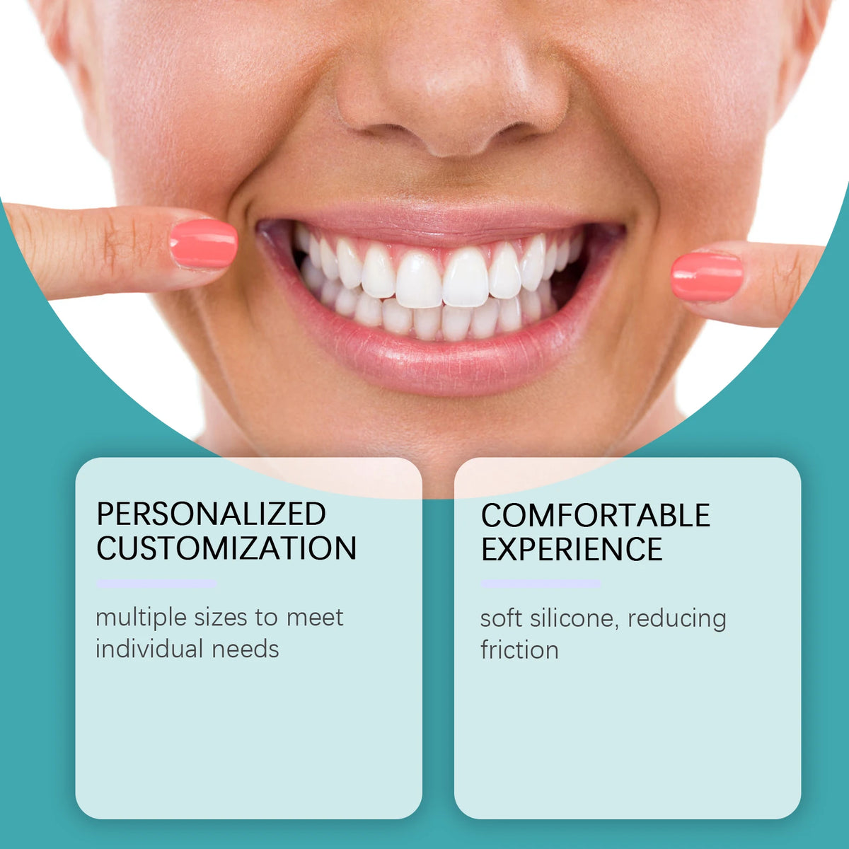 Adjustable Snap-On Dentures for Natural Smile & Comfortable Fit