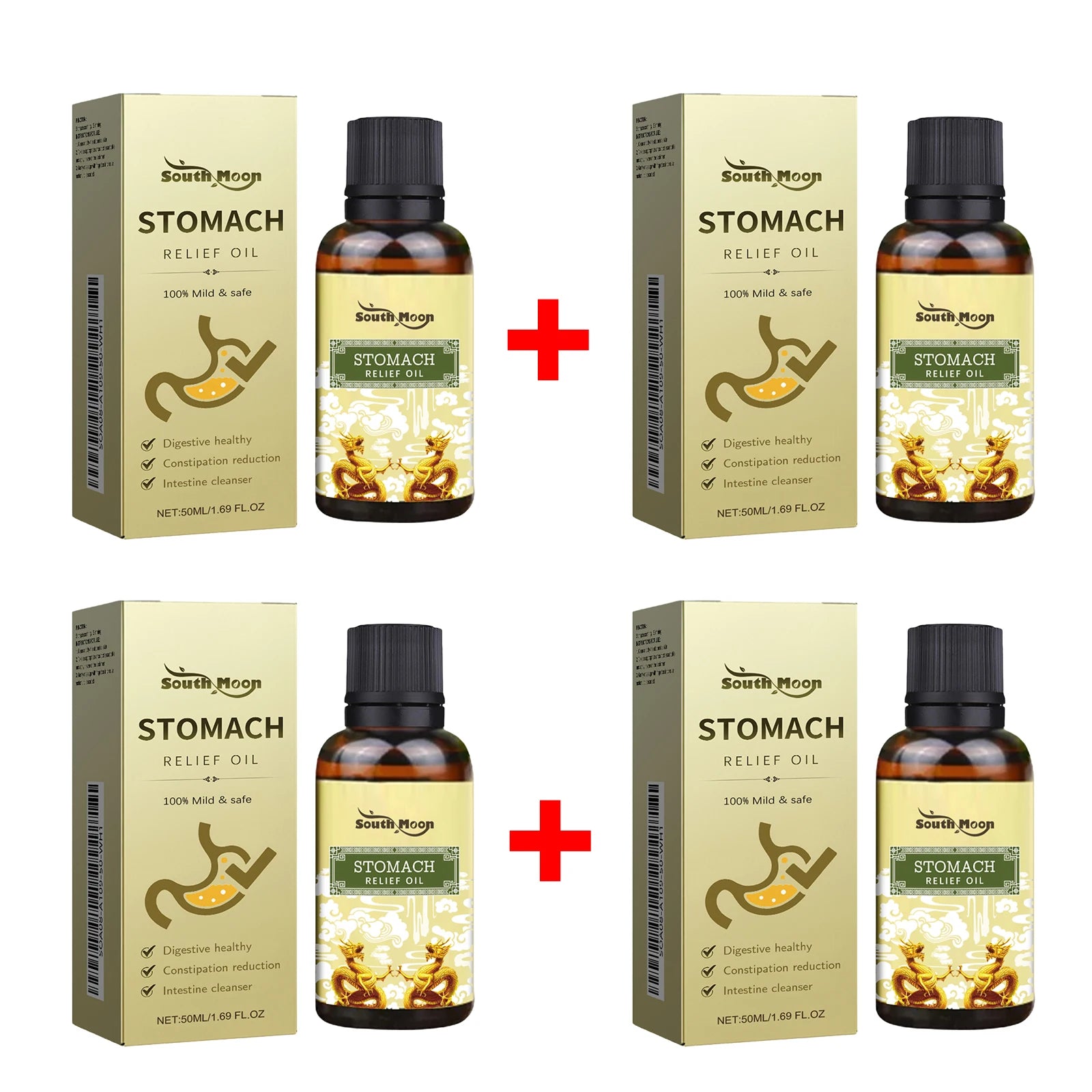 Natural Herbal Abdominal Massage Oil for Digestive Comfort & Constipation Relief - 14