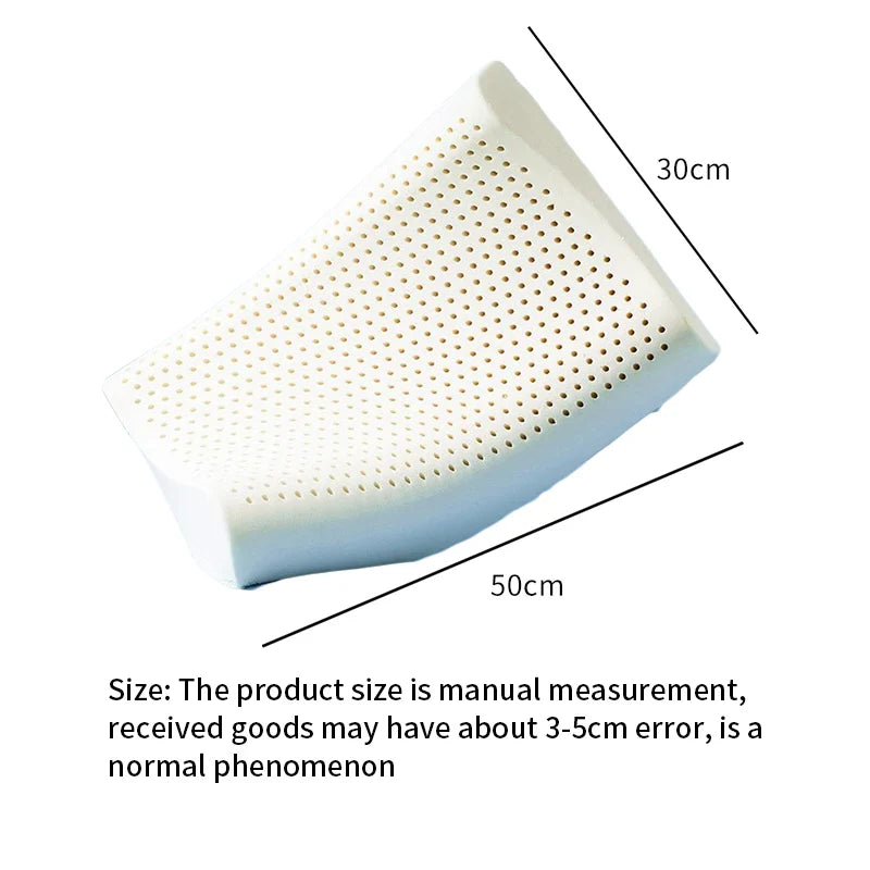 Natural Thai Latex Cervical Pillow - Ergonomic Support for Better Sleep - 4