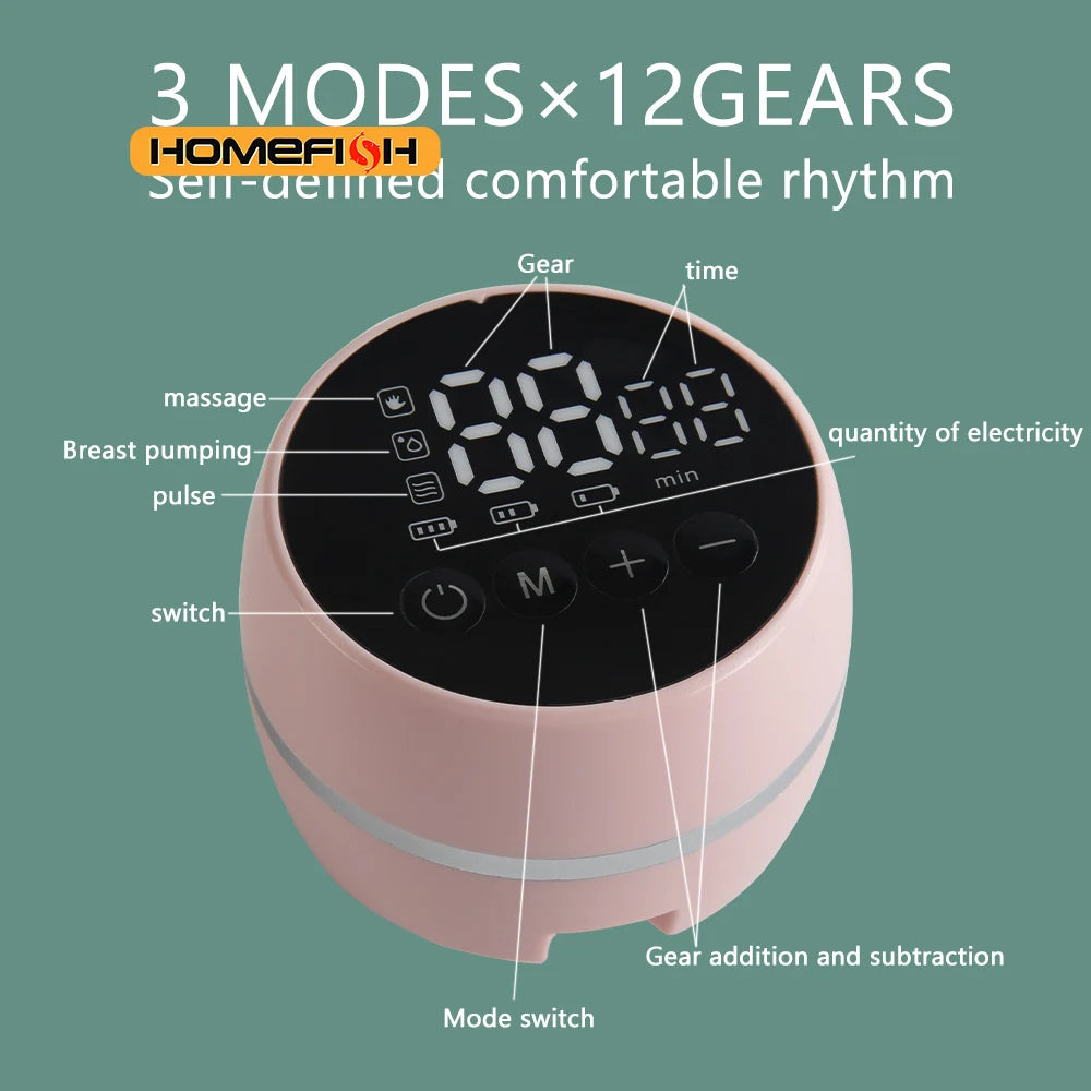 Hands-Free Wearable Electric Breast Pump - Portable Breast Pump
